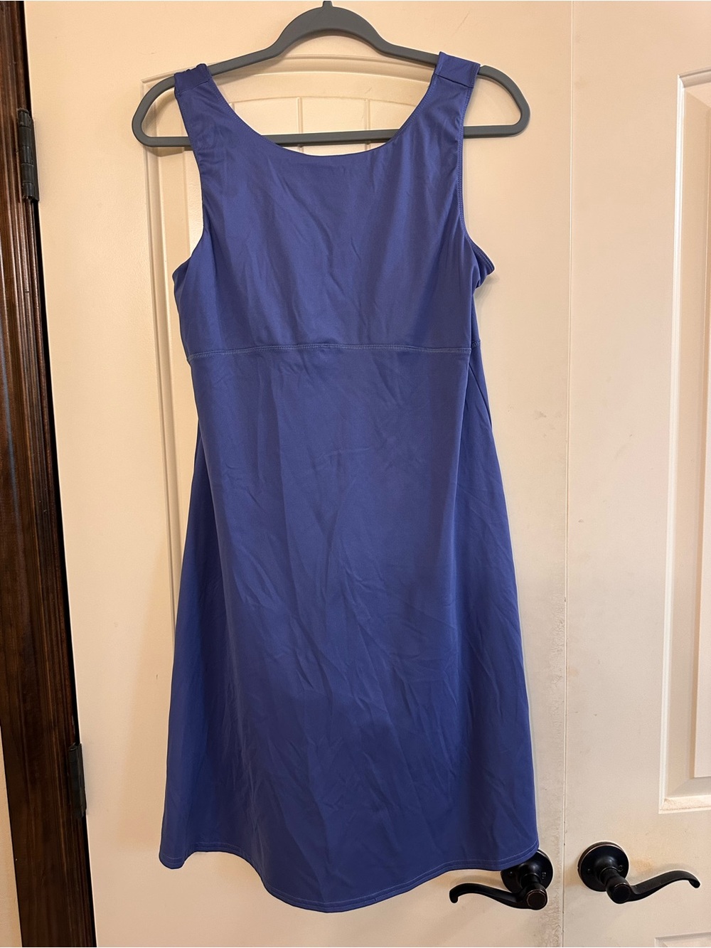 Columbia Classic Sleeveless A-Line Dress in Royal Blue